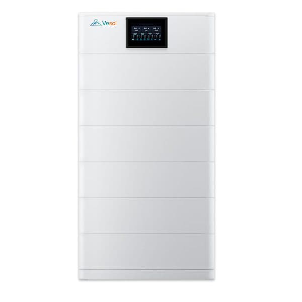 Vesol 150V High Voltage 15.36kWh Stackable Battery Systems