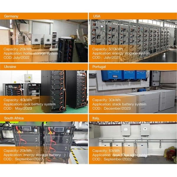 48V 40Kw Lithium Battery Energy Storage 51.2V 800Ah 40Kwh Lifepo4 Battery