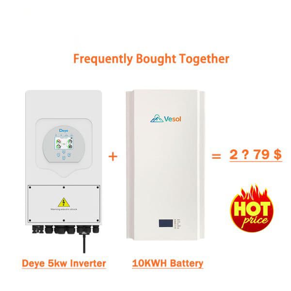 Deye 5kw Single Phase Solar Inverter SUN-5K-SG03LP1-EU