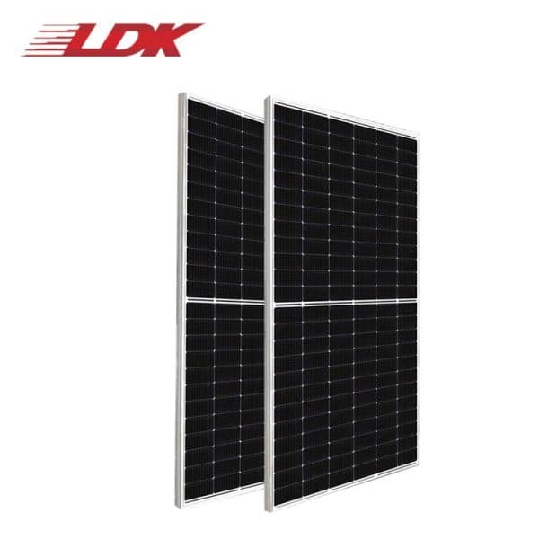 Highly Cost-effective LDK Brand 580W-600W Bifacial A Grade Monocrystalline Solar Panel