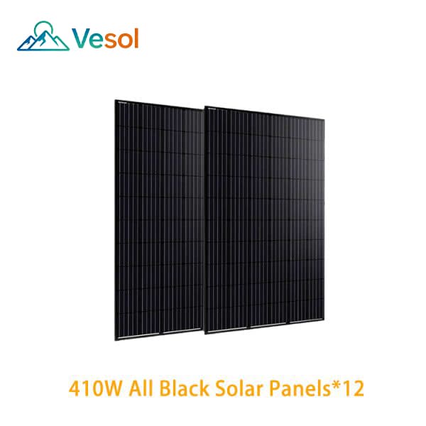 5KW Solar Energy System Full Set 5KVA Hybrid Solar System 5000w With 10Kwh Lithium Battery