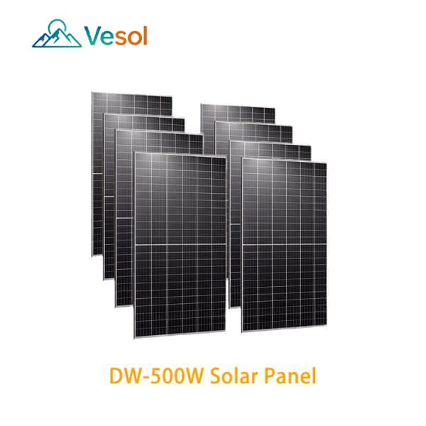 Vesol EU Version 20KW Solar Energy System Full Set 3 Phase 20KVA Hybrid Solar System