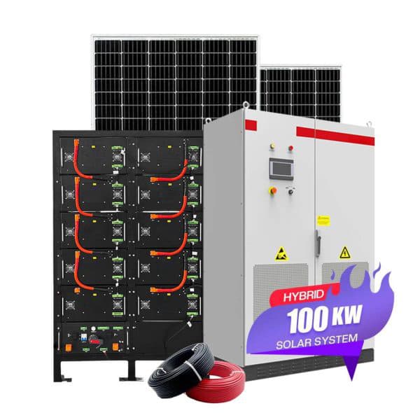 Vesol Commercial Use 100 Kw Hybrid Solar Plant Cost